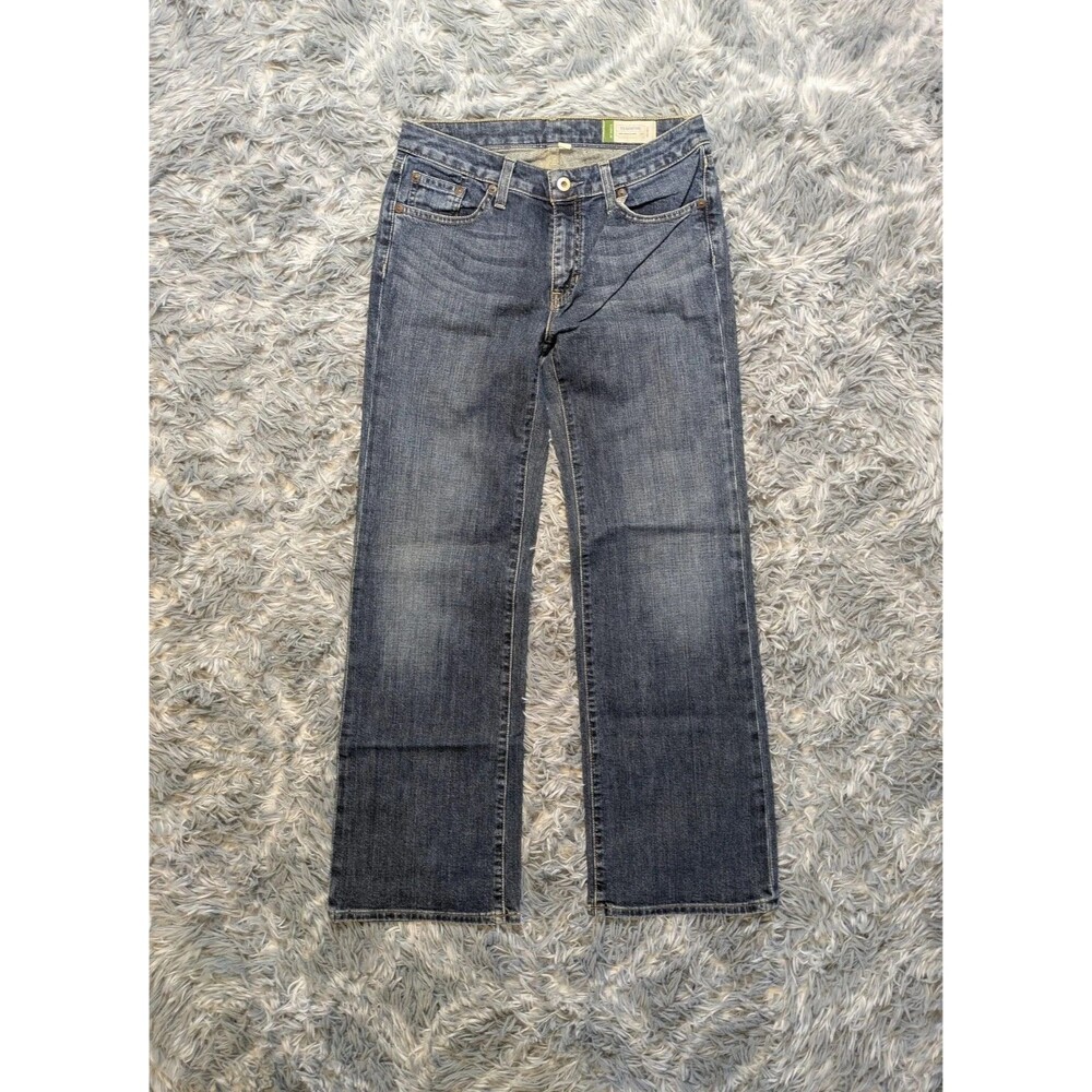 Gap 1969 Essential Jeans Womens Size 2 Mid Rise Medium Wash Blue Y2K